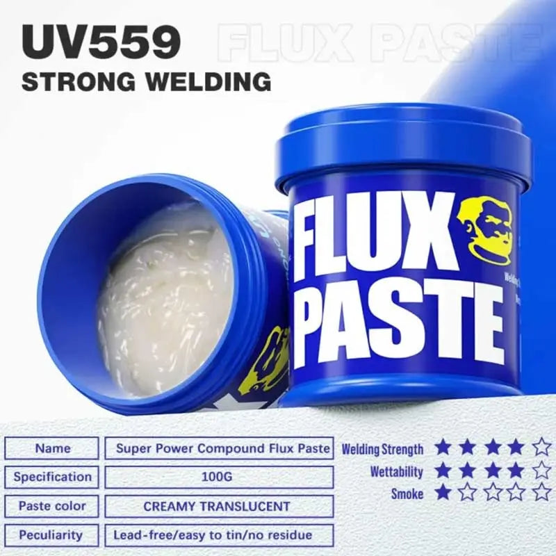 MECHANIC UV 559 JAR HALOGEN FREE FLUX PASTE 100G - Soldering Flux