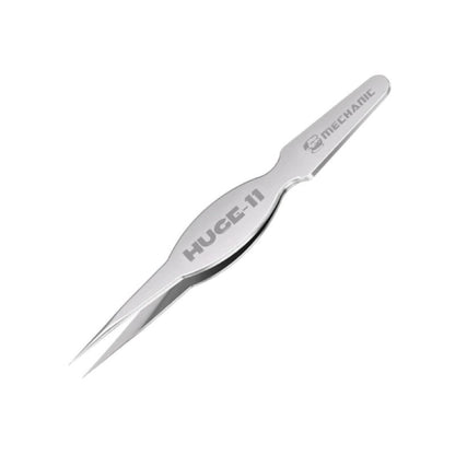 Mechanic Huge-11 Wide Body Nonmagnetic Professional Repair Tweezer