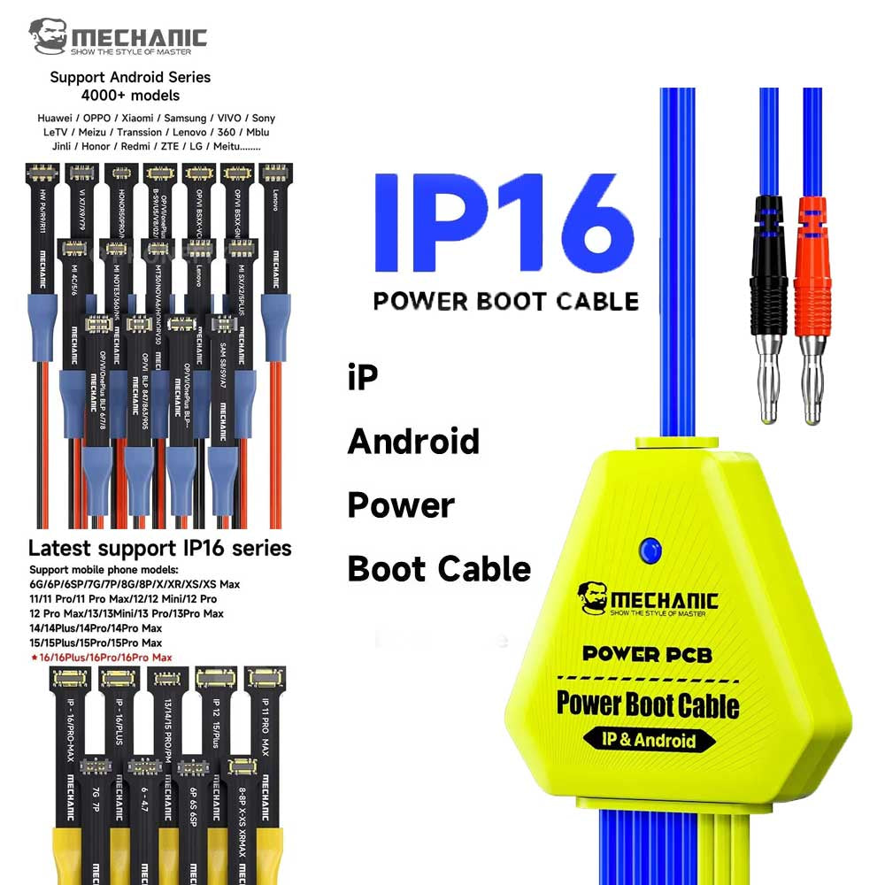 Mechanic Power PCB Power Boot Cable